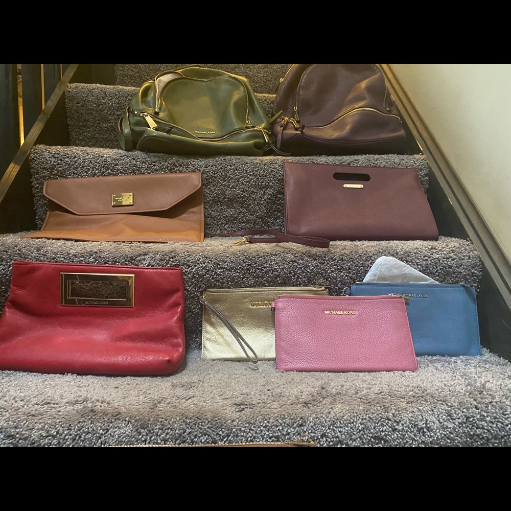 Michael Kors LOT of MK items everything pictured. My personal collection of MK